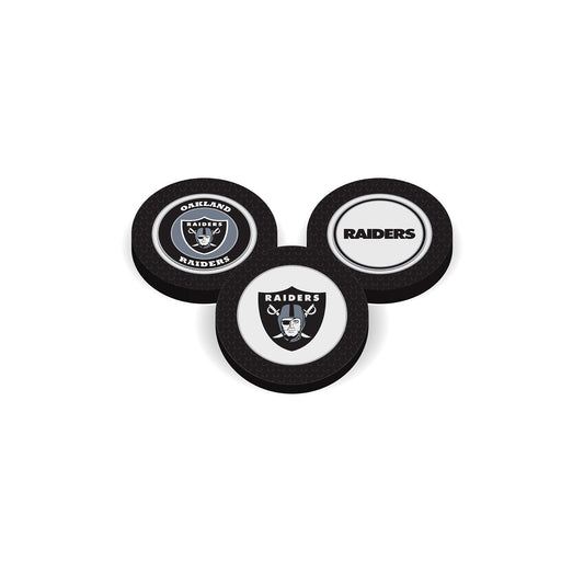 Team Golf LV Raiders Ball Markers - Golf Chip Marker - 