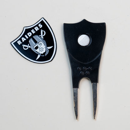 Team Golf LV Raiders Divot Tools - Custom Shaped - 