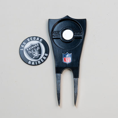 Team Golf LV Raiders Divot Tools - Custom Shaped - 