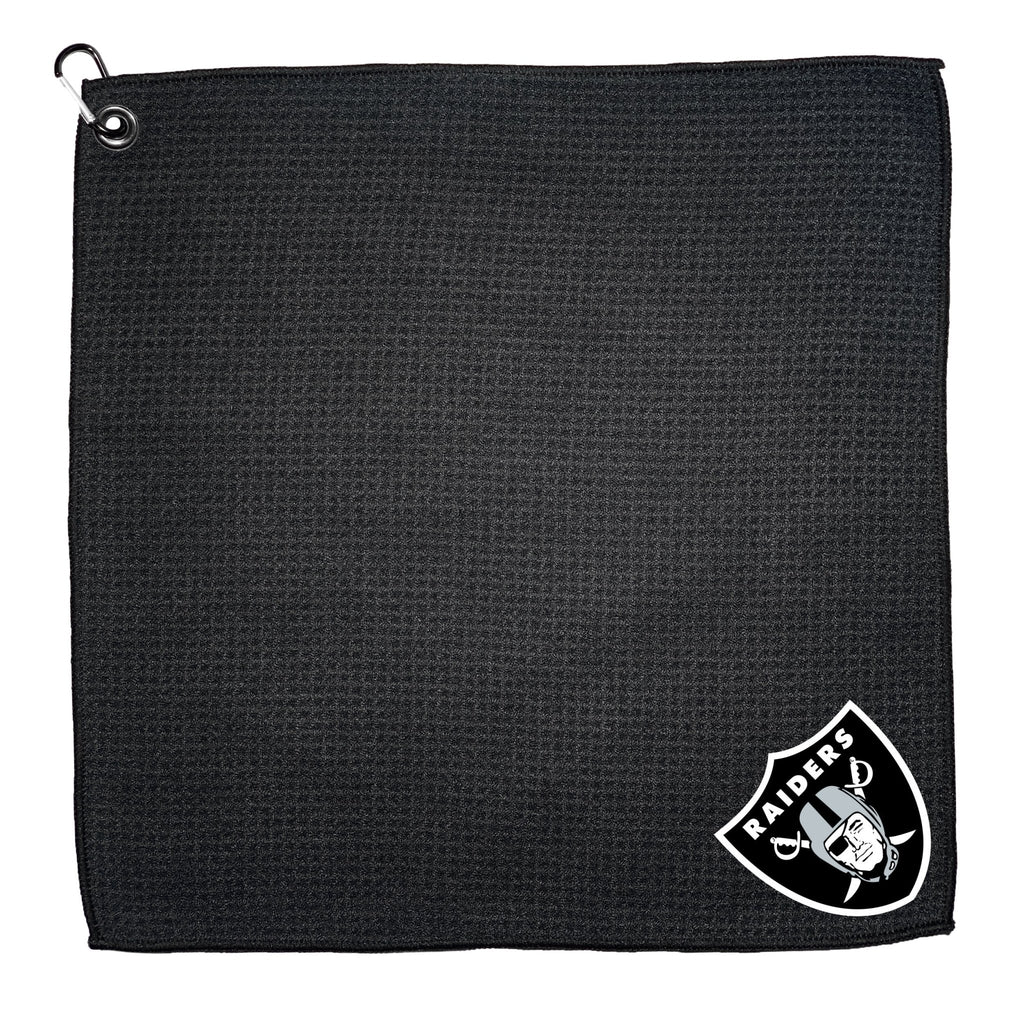 Team Golf LV Raiders Golf Towels - Microfiber 15X15 Color - 
