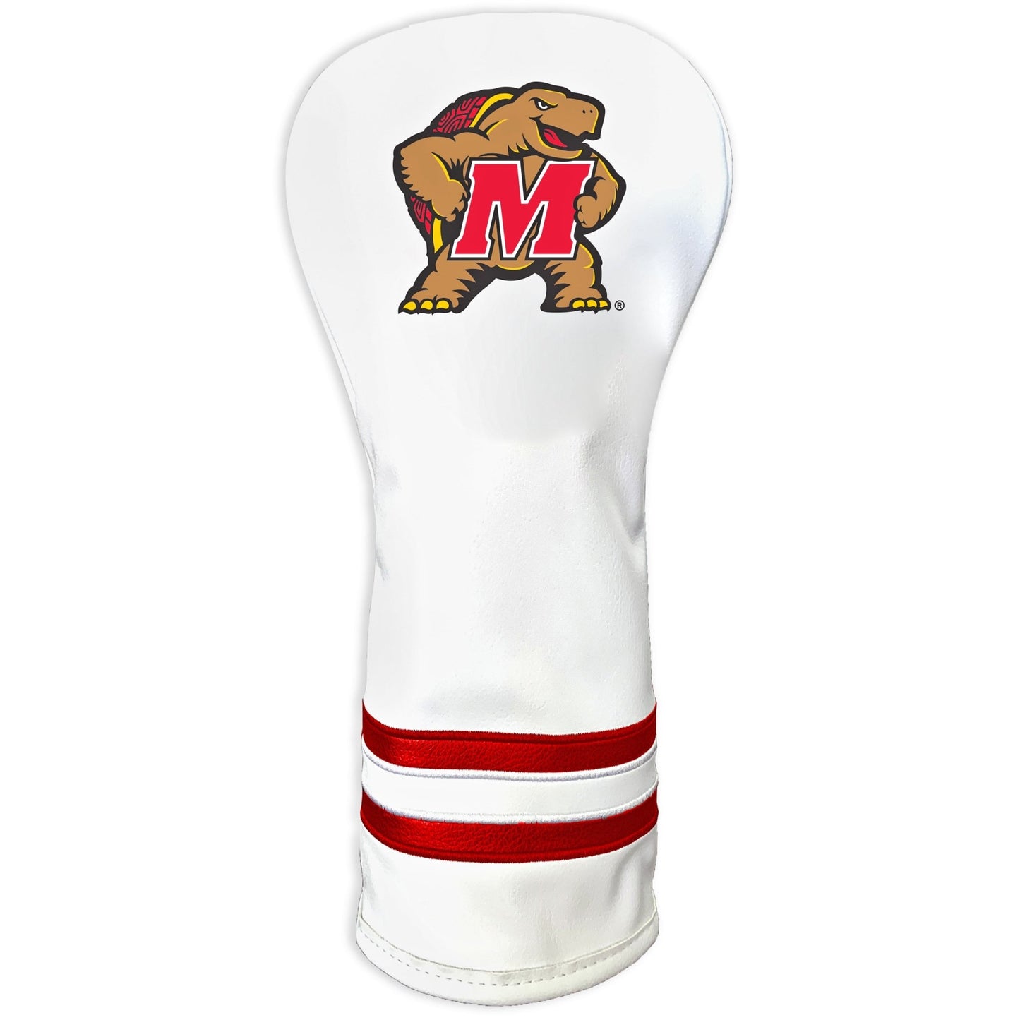Team Golf Maryland DR/FW Headcovers - Fairway HC - Printed White