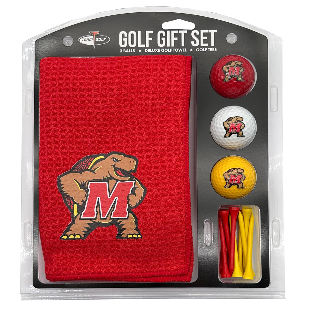 Team Golf Maryland Golf Gift Sets - Microfiber Towel Gift Set - Color - 