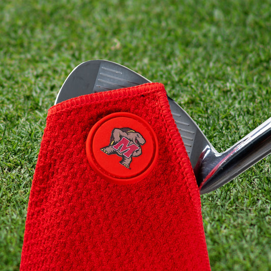 Team Golf Maryland Magnetic Golf Towel - Team Golf USA