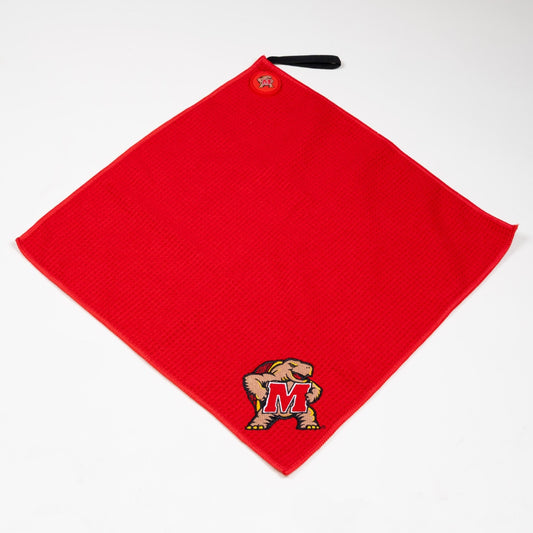 Team Golf Maryland Magnetic Golf Towel - Team Golf USA