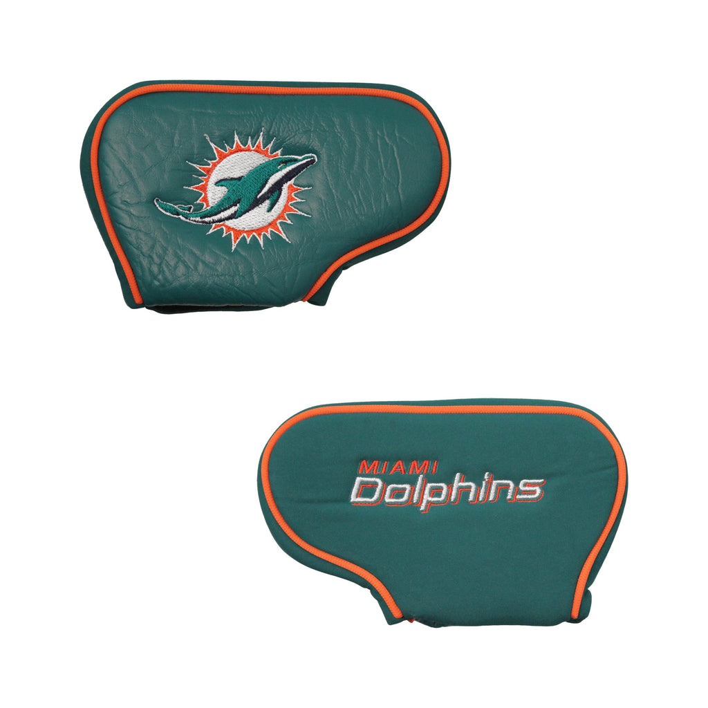 Team Golf Miami Dolphins Blade Putter Cover - -