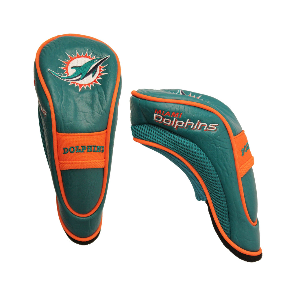 Team Golf Miami Dolphins DR/FW Headcovers - Hybrid HC - Embroidered