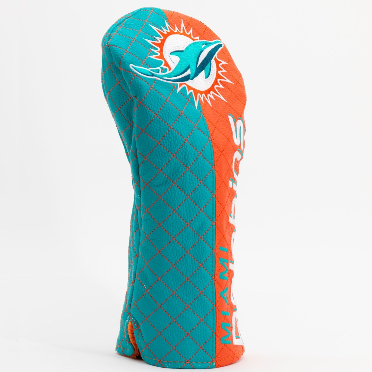 Team Golf Miami Dolphins DR/FW Quilted Headcovers - Team Golf USA