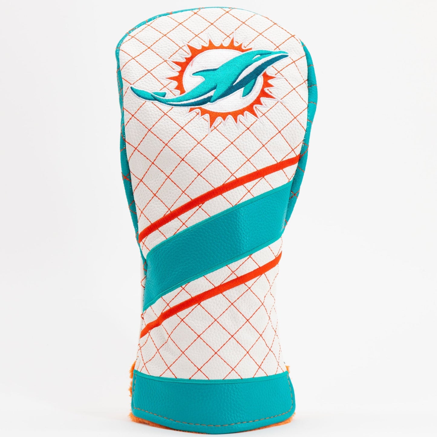 Team Golf Miami Dolphins DR/FW Quilted Headcovers - Team Golf USA