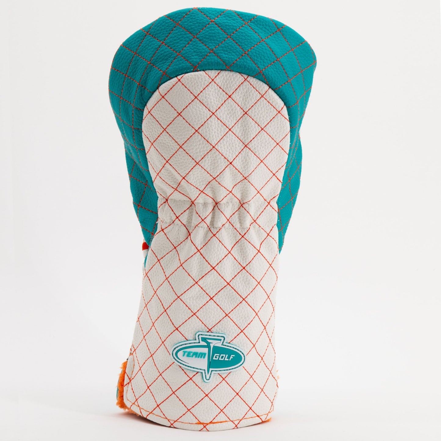 Team Golf Miami Dolphins DR/FW Quilted Headcovers - Team Golf USA