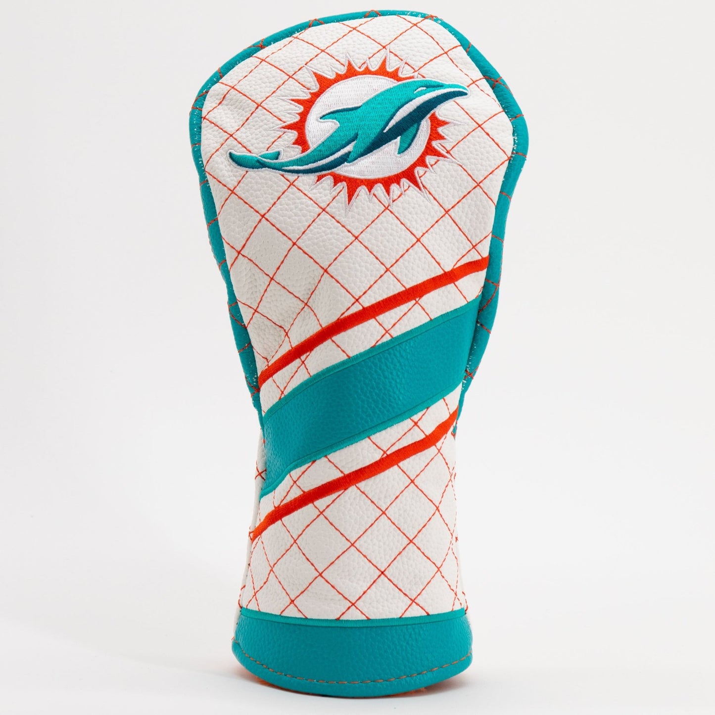 Team Golf Miami Dolphins DR/FW Quilted Headcovers - Team Golf USA