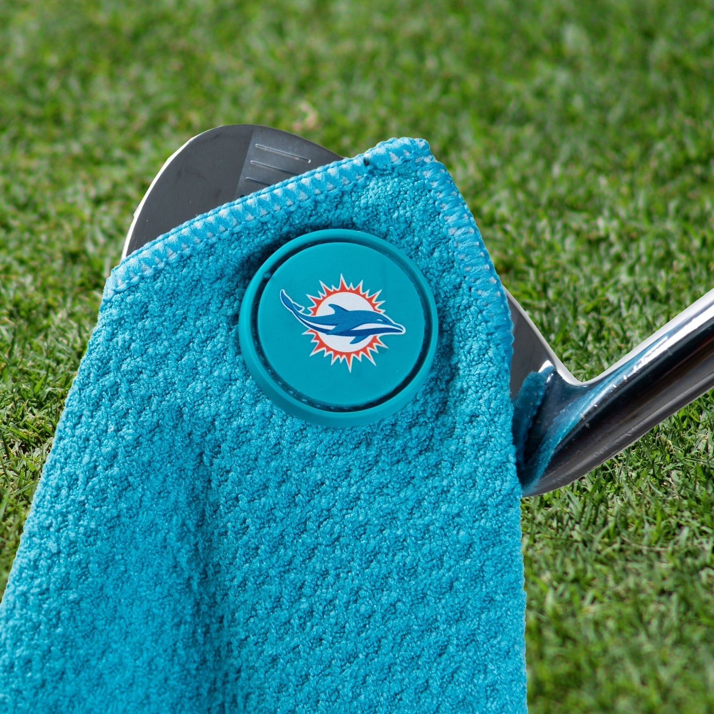 Team Golf Miami Dolphins Magnetic Golf Towel - Team Golf USA