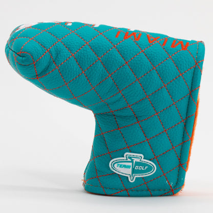 Team Golf Miami Dolphins Quilted Putter Covers - Team Golf USA
