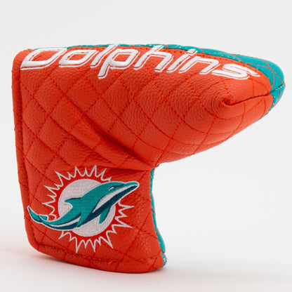 Team Golf Miami Dolphins Quilted Putter Covers - Team Golf USA