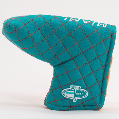 Team Golf Miami Dolphins Quilted Putter Covers - Team Golf USA