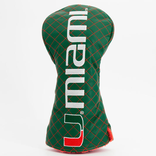 Team Golf Miami DR/FW Quilted Headcovers - Team Golf USA