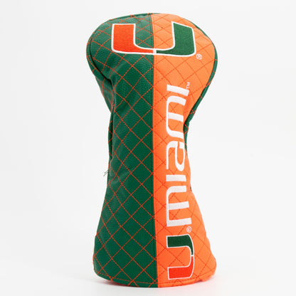 Team Golf Miami DR/FW Quilted Headcovers - Team Golf USA
