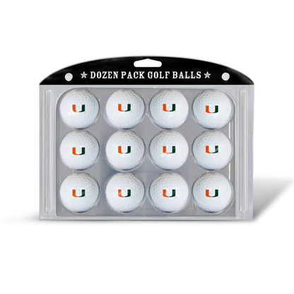 Team Golf Miami Golf Balls - 12 Pack - White