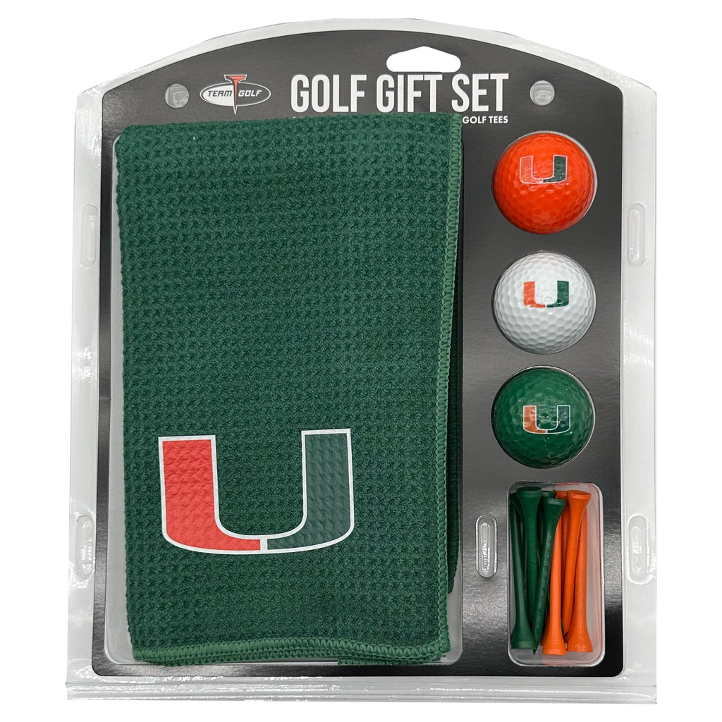 Team Golf Miami Golf Gift Sets - Microfiber Towel Gift Set - Color - 