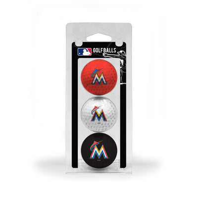 Team Golf Miami Marlins Golf Balls