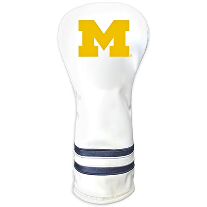 Team Golf Michigan DR/FW Headcovers - Fairway HC - Printed White