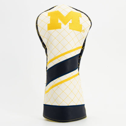 Team Golf Michigan DR/FW Quilted Headcovers - Team Golf USA