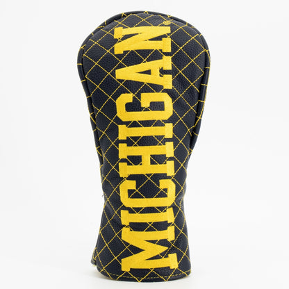 Team Golf Michigan DR/FW Quilted Headcovers - Team Golf USA