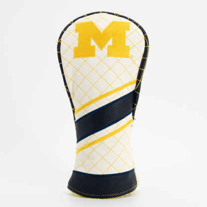 Team Golf Michigan DR/FW Quilted Headcovers - Team Golf USA
