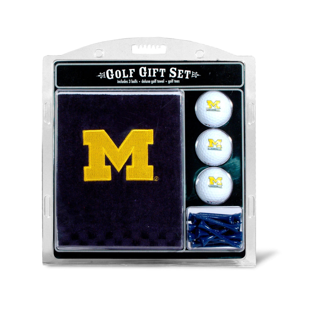 Team Golf Michigan Golf Gift Sets - Embroidered Towel Gift Set - 