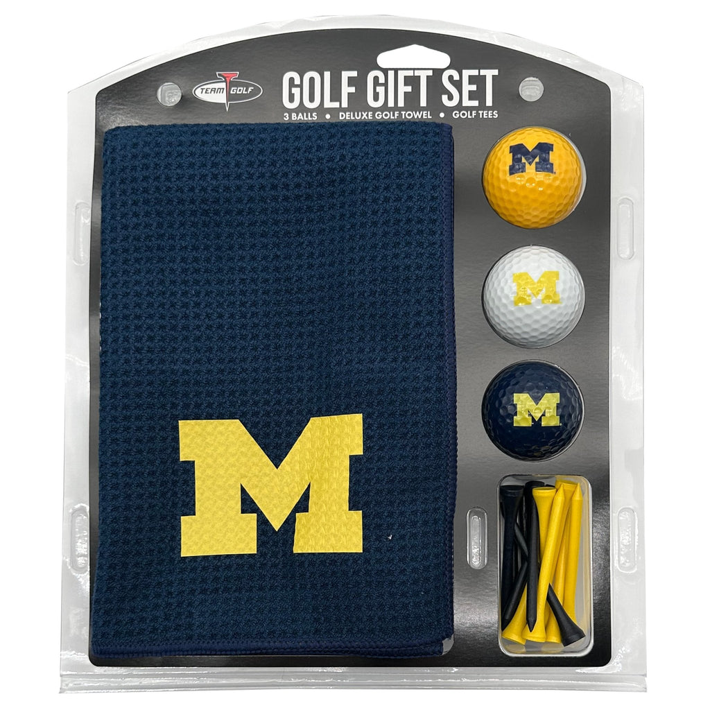 Team Golf Michigan Golf Gift Sets - Microfiber Towel Gift Set - Color - 