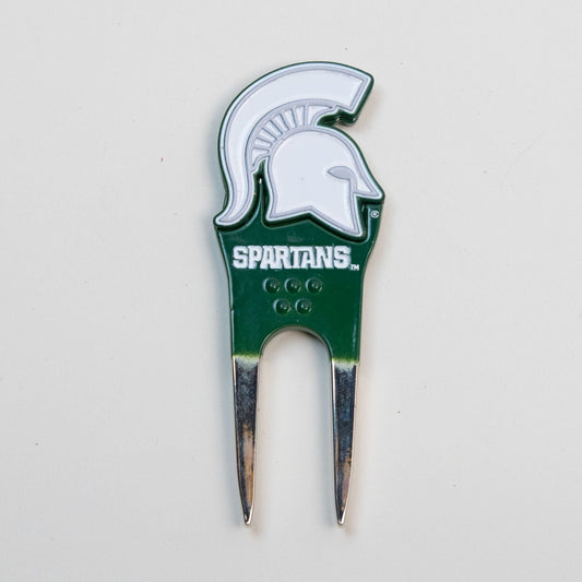 Team Golf Michigan St Divot Tools - Custom Shaped - 