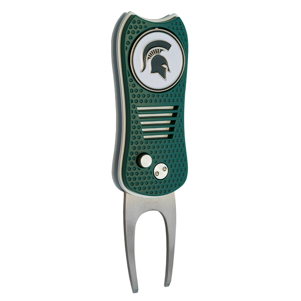 Team Golf Michigan St Divot Tools - Switchblade Divot Tool - 