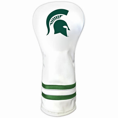 Team Golf Michigan St DR/FW Headcovers - Fairway HC - Printed White