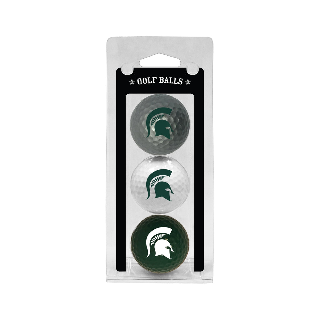 Team Golf Michigan St Golf Balls - 3 Pack - Team