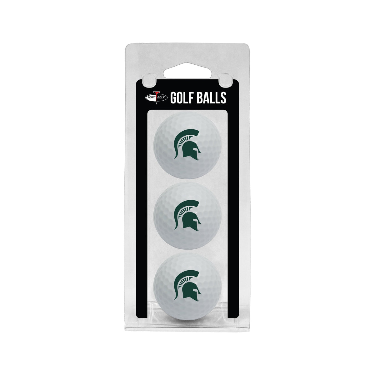 Team Golf Michigan St Golf Balls - 3 Pack - White