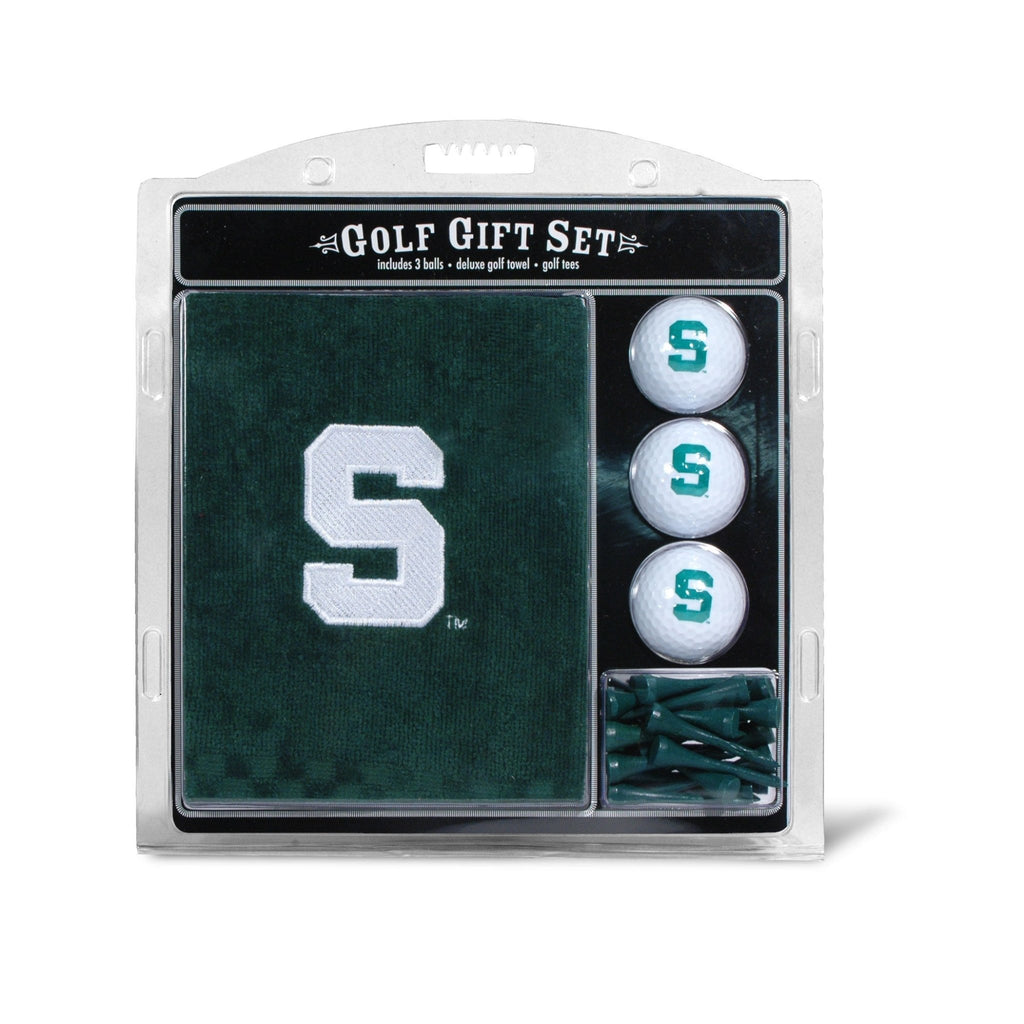 Team Golf Michigan St Golf Gift Sets - Embroidered Towel Gift Set - 