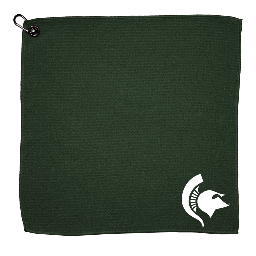 Team Golf Michigan St Golf Towels - Microfiber 15X15 Color - 
