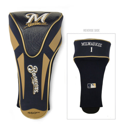Team Golf Milwaukee Brewers DR/FW Headcovers - Apex Driver HC - Embroidered