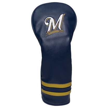 Team Golf Milwaukee Brewers DR/FW Headcovers - Fairway HC - Embroidered
