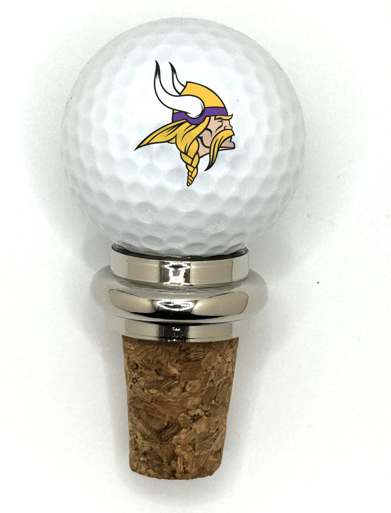 Team Golf MIN Vikings Cork Wine Stopper - 