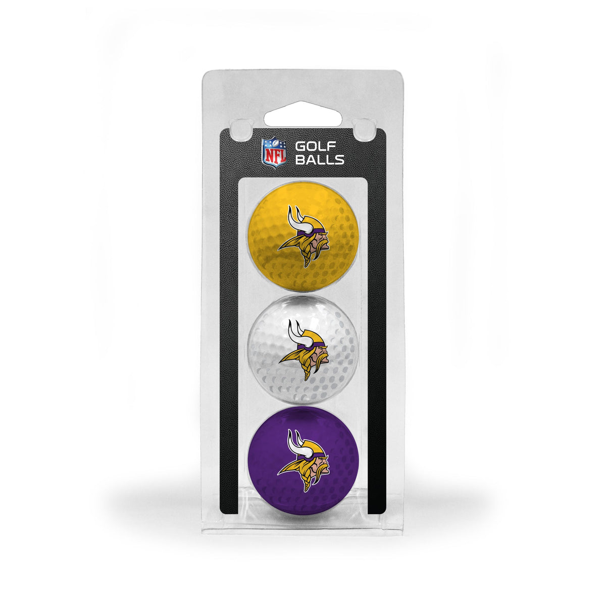 Team Golf MIN Vikings Golf Balls - 3 Pack - Team