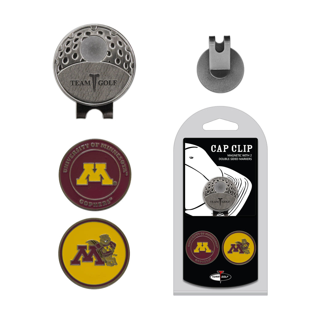 Team Golf Minnesota Ball Markers - Hat Clip - 2 markers - 