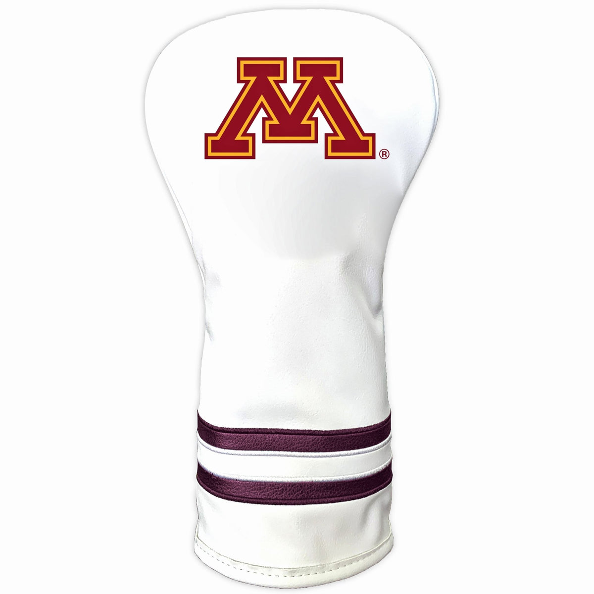Team Golf Minnesota DR/FW Headcovers - Vintage Driver HC - Printed White