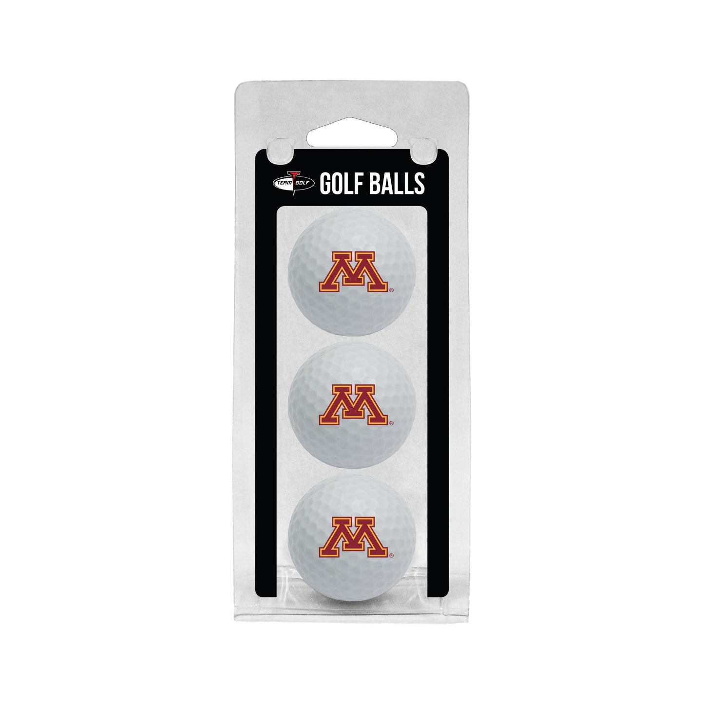 Team Golf Minnesota Golf Balls - 3 Pack - White