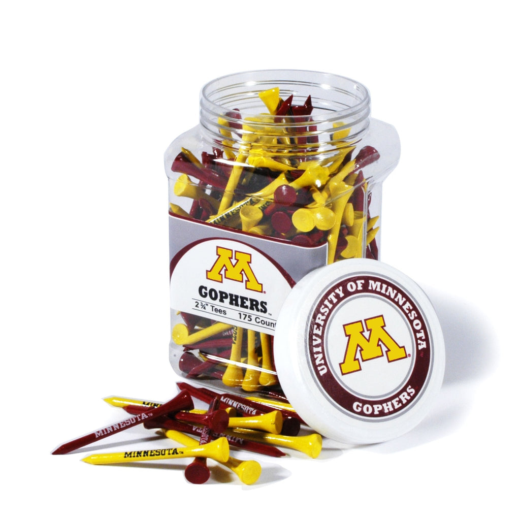 Team Golf Minnesota Golf Tees - 175 Tee Jar - 