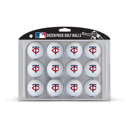 Team Golf Minnesota Twins Golf Balls - 12 Pack - White