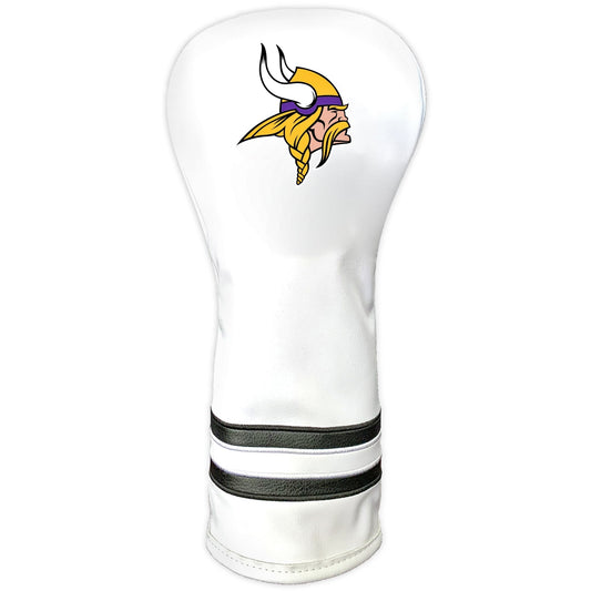 Team Golf Minnesota Vikings DR/FW Headcovers - Fairway HC - Printed White