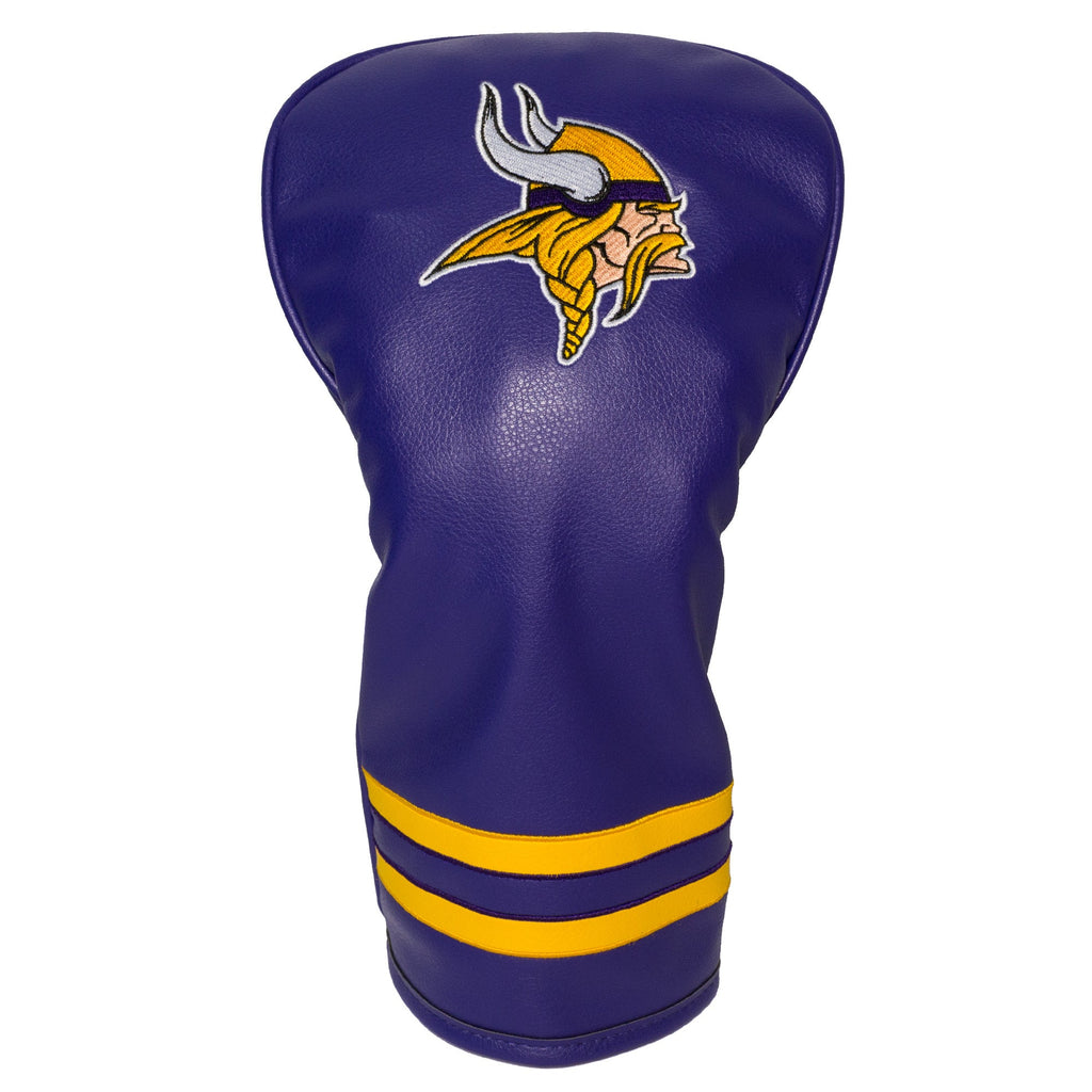 Team Golf Minnesota Vikings DR/FW Headcovers - Vintage Driver HC - Embroidered