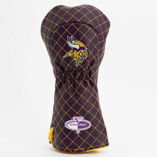 Team Golf Minnesota Vikings DR/FW Quilted Headcovers - Team Golf USA