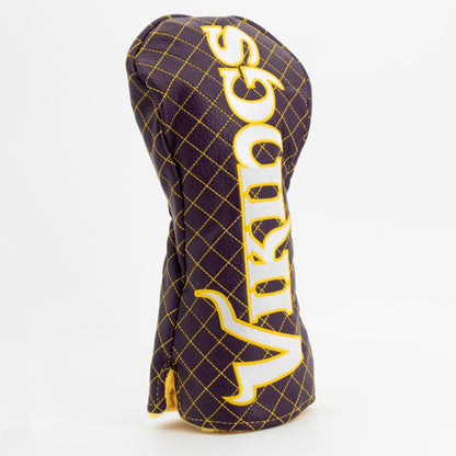 Team Golf Minnesota Vikings DR/FW Quilted Headcovers - Team Golf USA