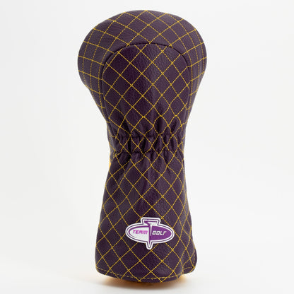 Team Golf Minnesota Vikings DR/FW Quilted Headcovers - Team Golf USA